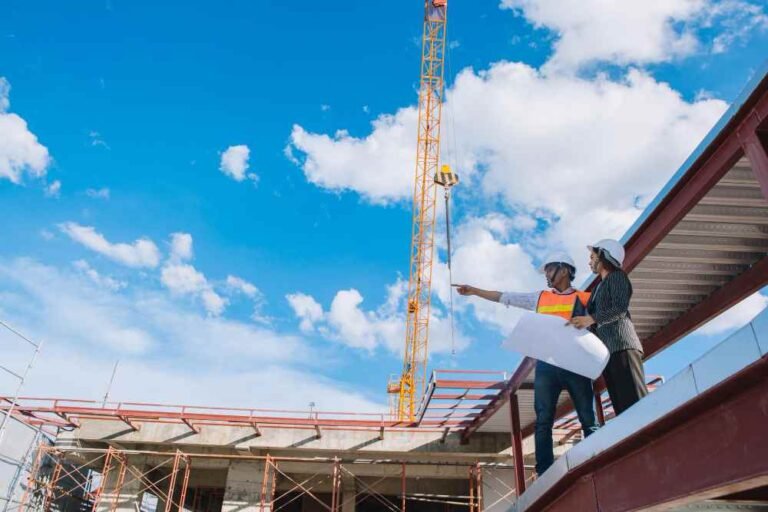 Renovation of a building(illustration)