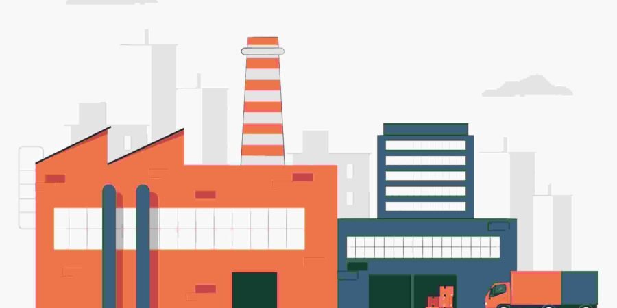 An Industrial Park (illustration)